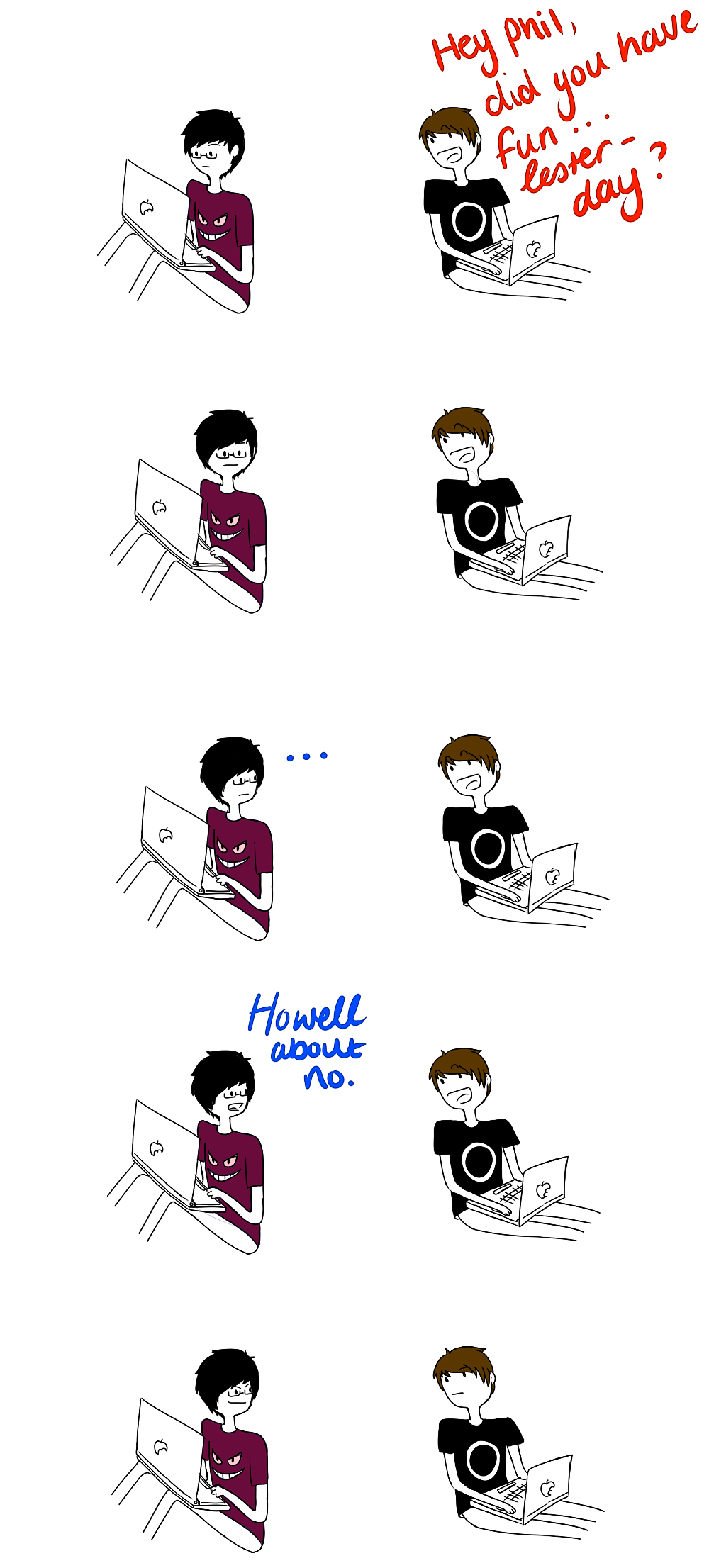 Dan and Phil comic