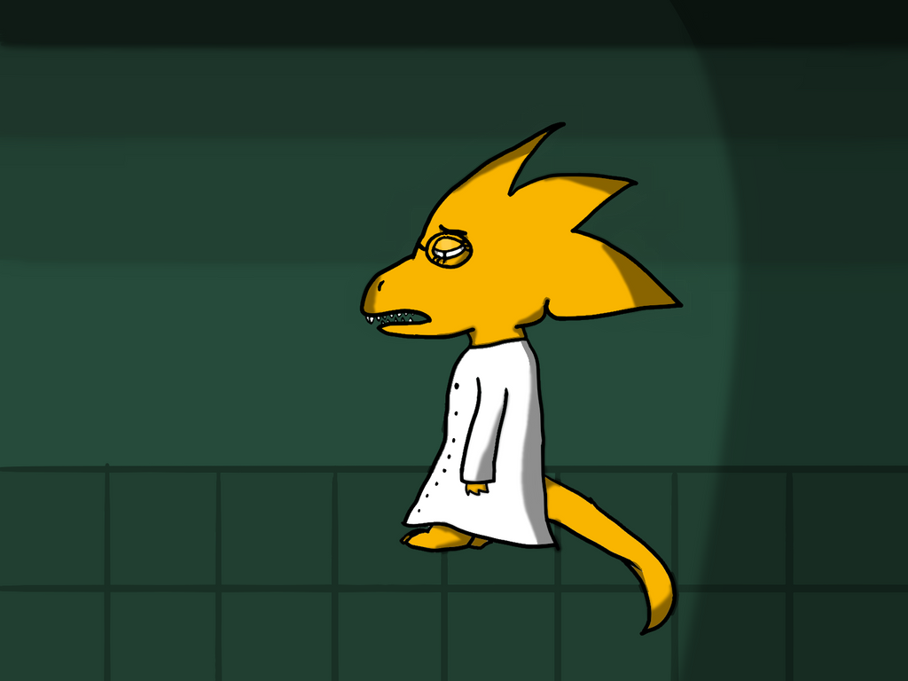 Alphys True Lab by KawaiiInkyKit on DeviantArt