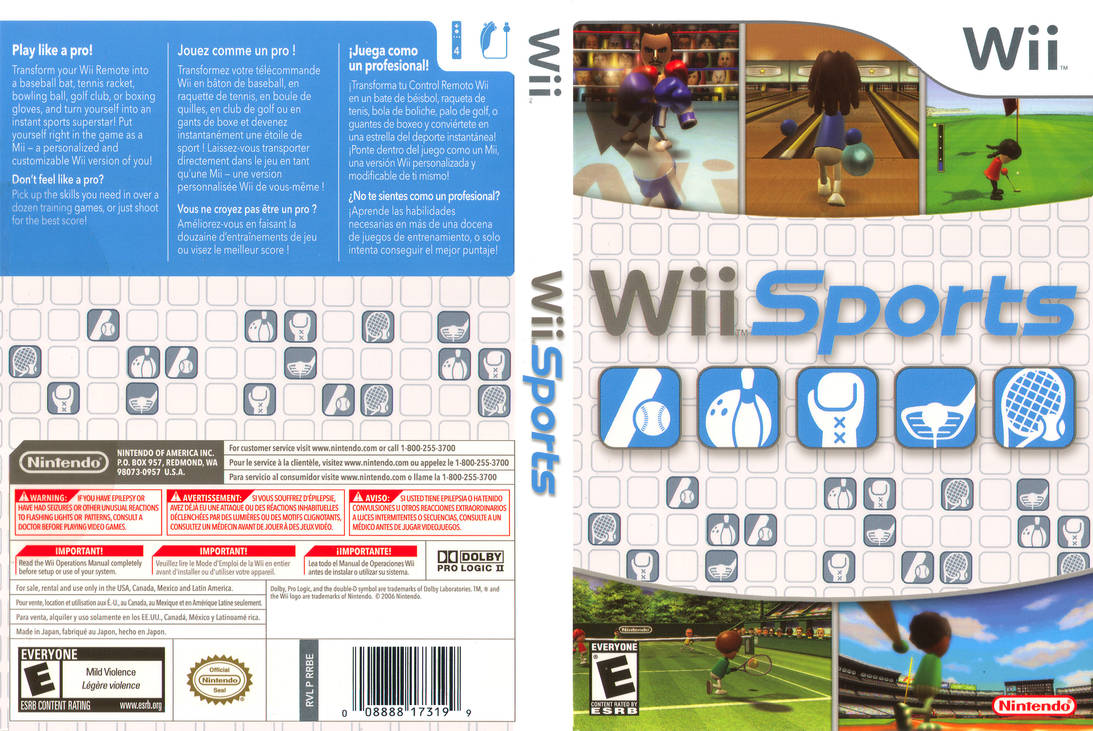 Wii Sports Wii Custom Box Art By Aidencollins2977 On DeviantArt wii-sports-wii-custom-box-art-by-aidencollins2977-on-deviantart