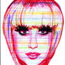 technicolor gaga cutout