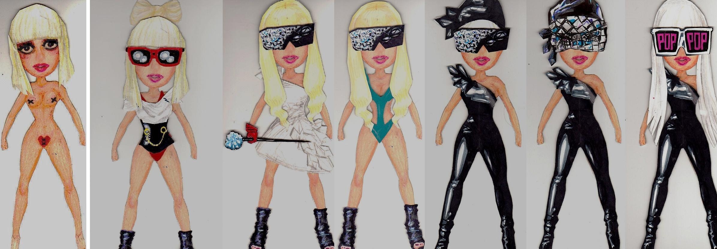 lady gaga doll lineup