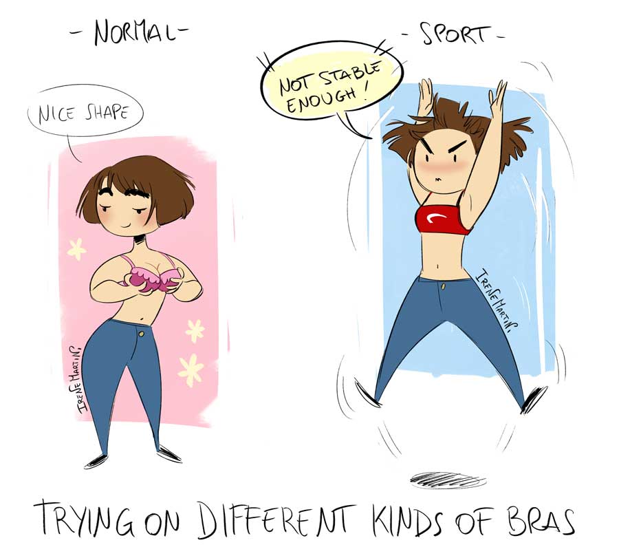 Sports bra meme by sunchipanim on DeviantArt