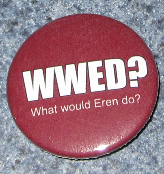 'What would Eren do?' button