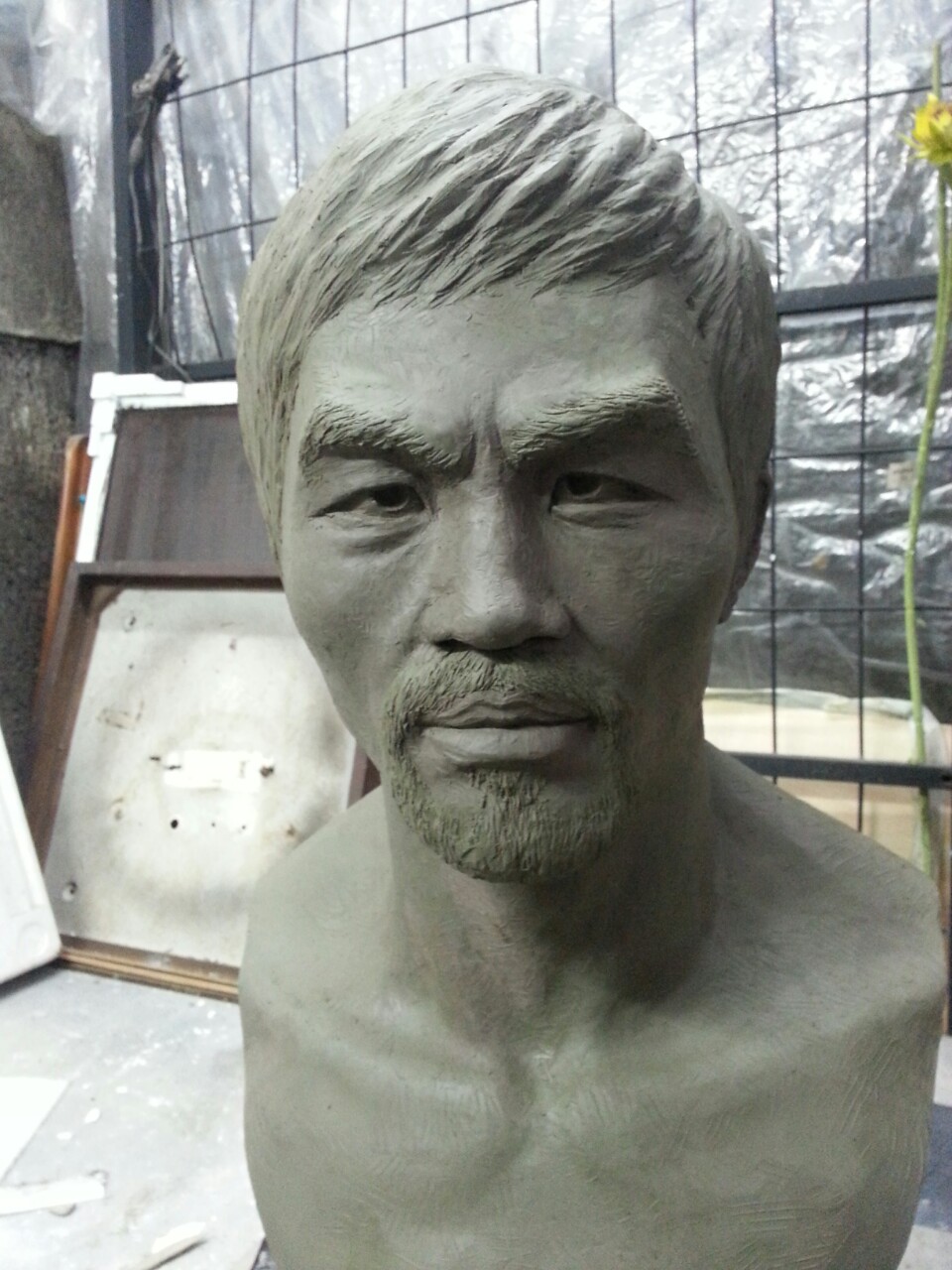 Pacquiao clay