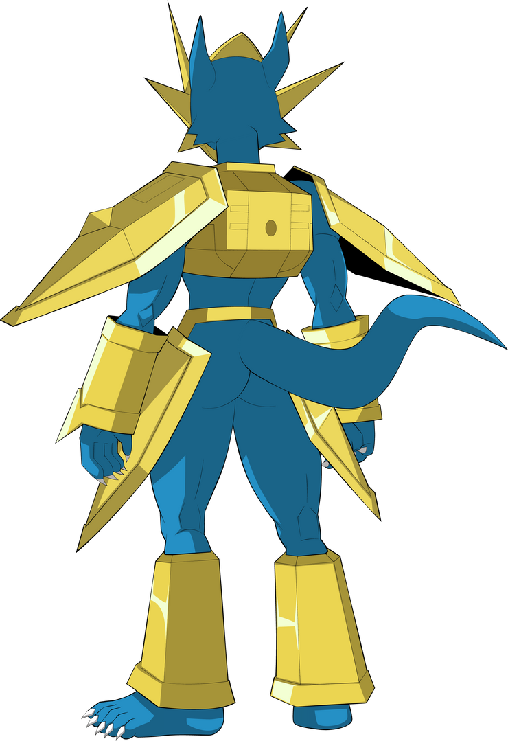 Magnamon (back) by darkshiner8 on DeviantArt