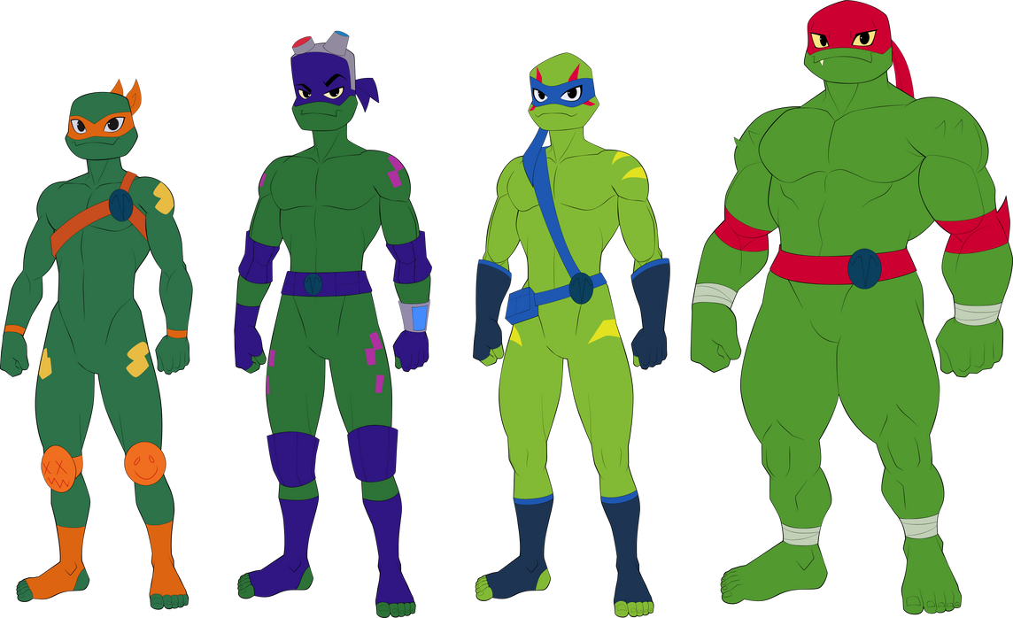 Rise of the Shelless TMNT by darkshiner8 on DeviantArt
