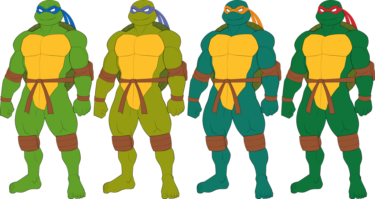 Teenage Mutant Ninja Turtles Colors