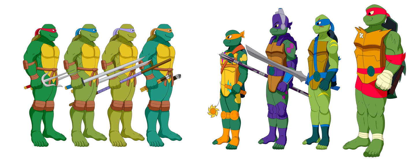 Turtle Picture Vs Drawing Turtle vs Turtle - Ninja by darkshiner8 on DeviantArt
