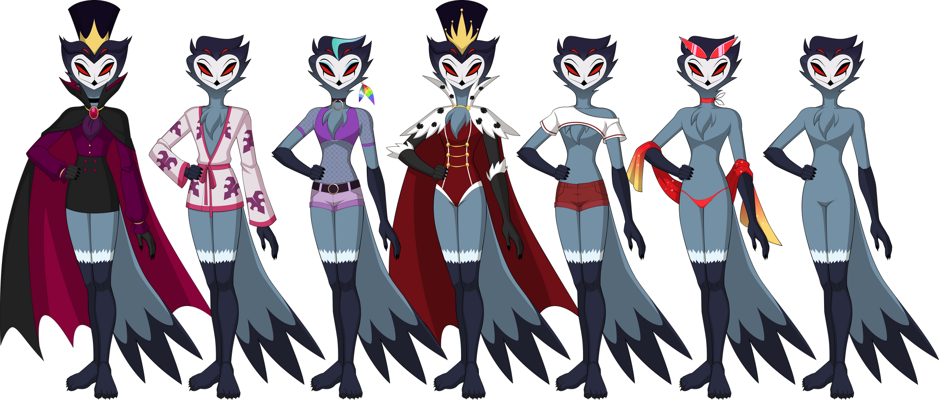 Stolas Ensemble 2 by darkshiner8 on DeviantArt