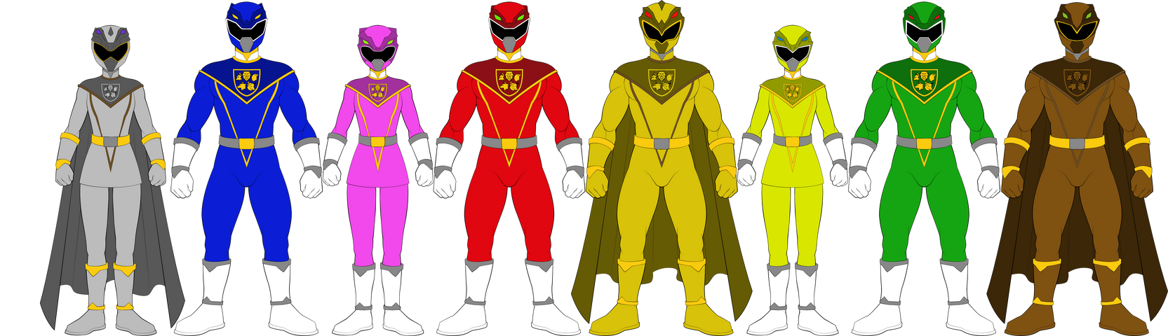 Power Rangers Mythic Order by darkshiner8 on DeviantArt