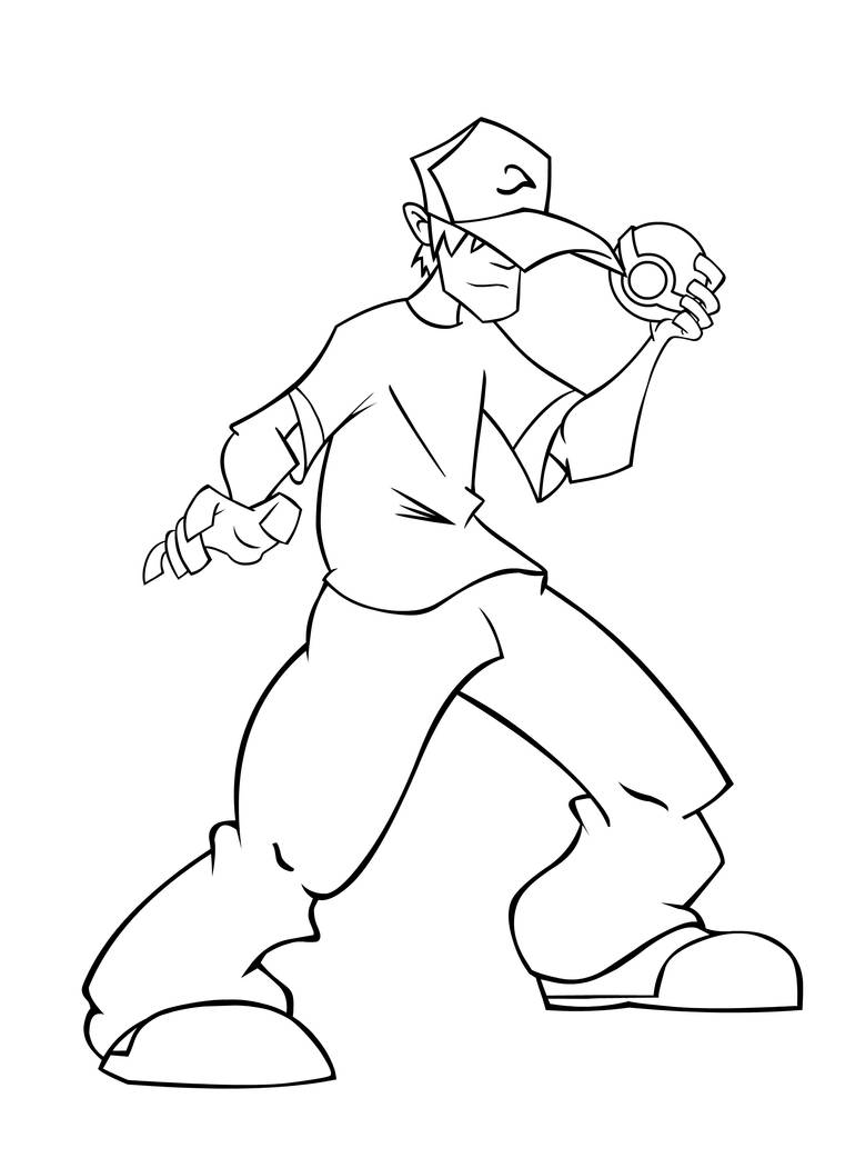 Ash Line Drawing Ash Line work. by Domino83 on DeviantArt