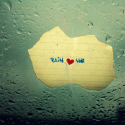 rain hearts me