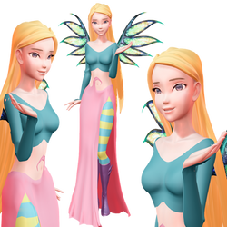 MMD w.i.t.c.h. Cornelia Hale W.i.P