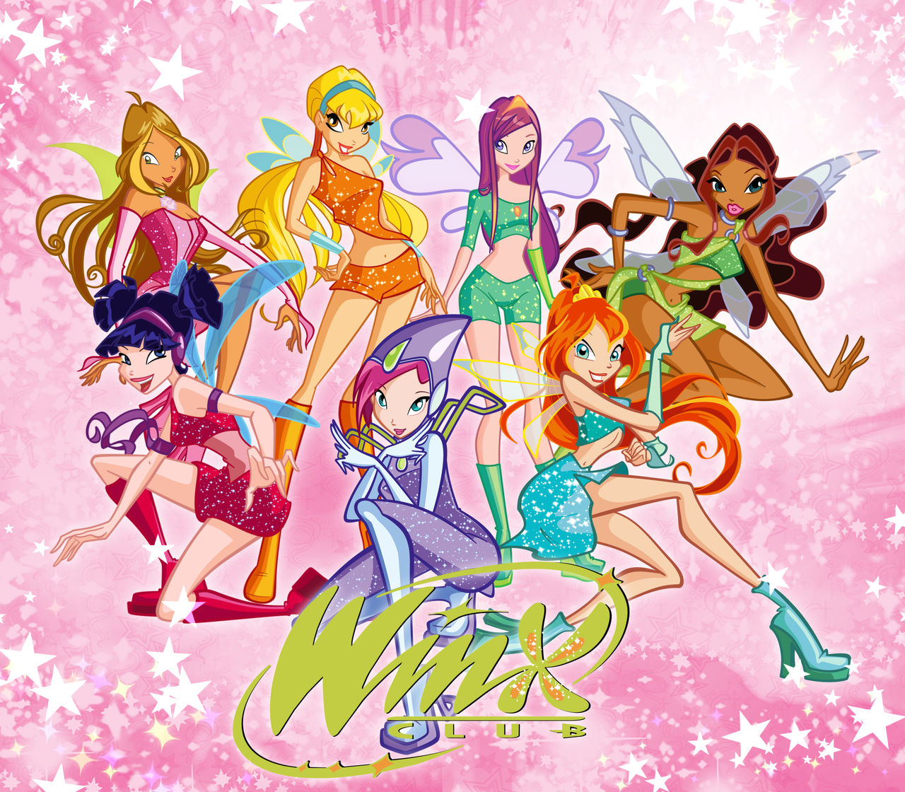 Winx Club Roxy Family Tree Winx club 1 season Charmix all together with Roxy by MaxiinR on DeviantArt