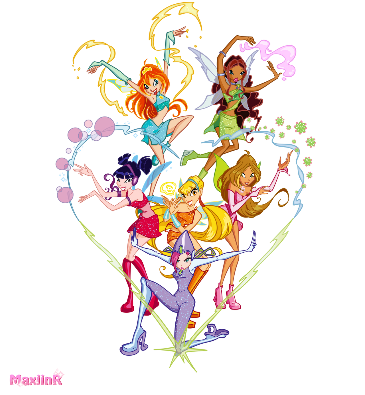 Winx Character Base Winx club fairies 1 season charmix base HD by MaxiinR on DeviantArt