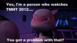 Your a fan of TMNT 2012