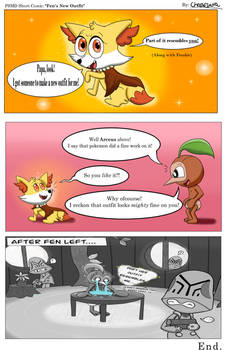 Fen's New Outfit comic
