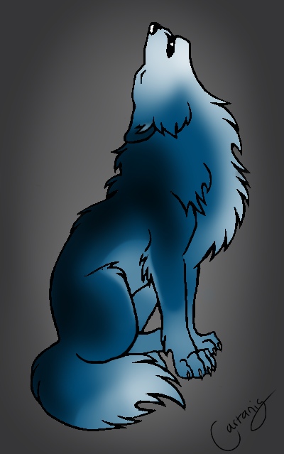 Coloring practice - Wolf