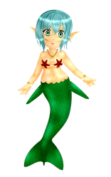 Mermay2017 #2 - Chibi mermaid