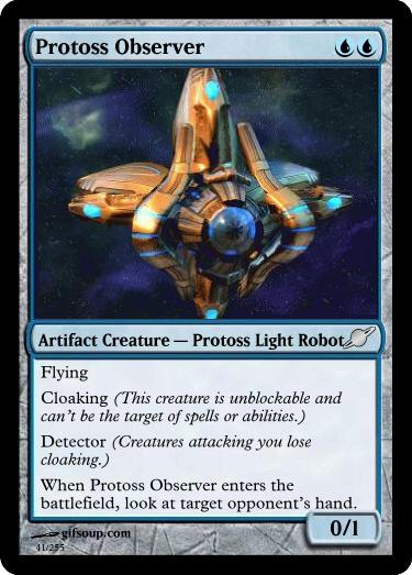 Protoss Observer by starcraftmtg on DeviantArt