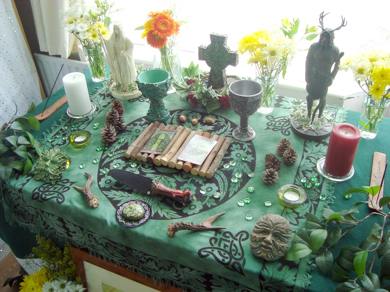 Beltane Altar 2011