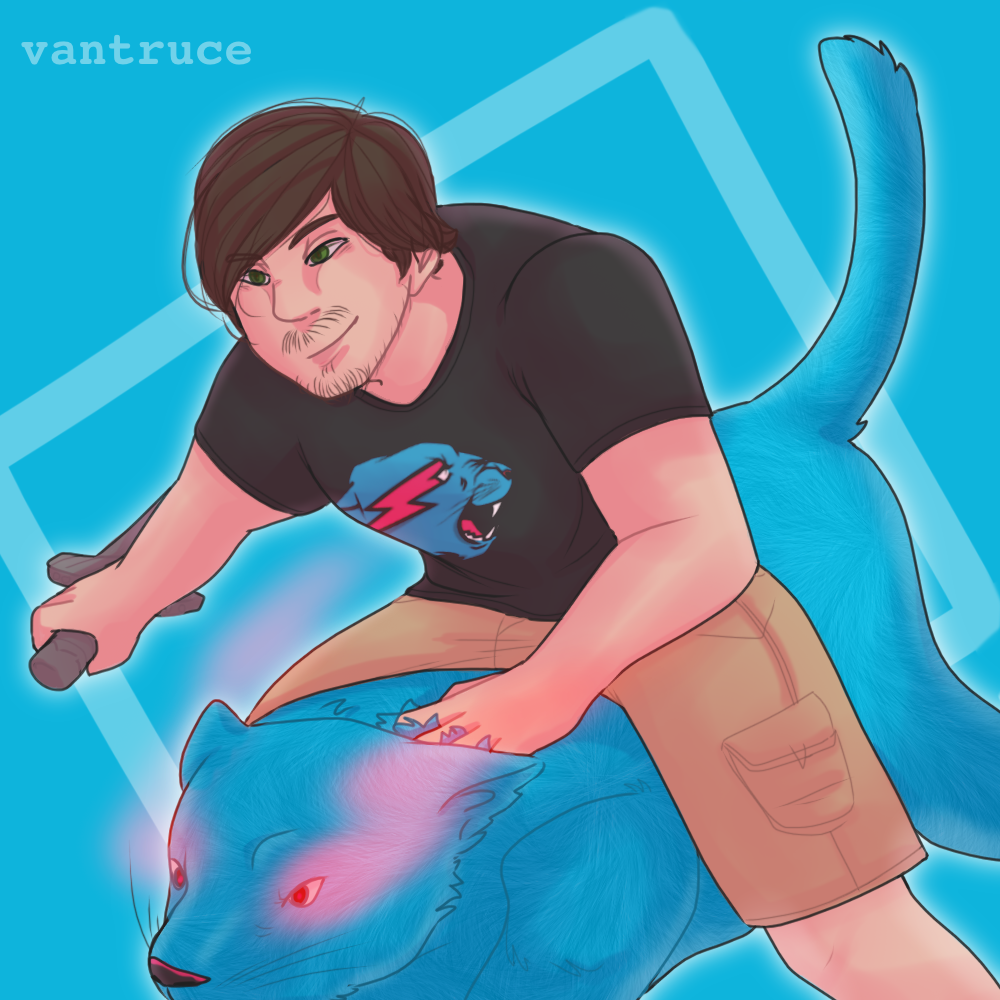 Decided to make a Mr. Beast fanart thingy ^^ : MrBeast