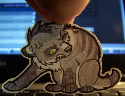 -Cut Work- Rawr let me by La-Malkavian