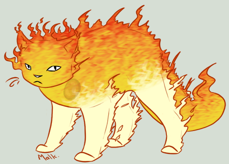 -Vrac- Calcifer Cat. by La-Malkavian