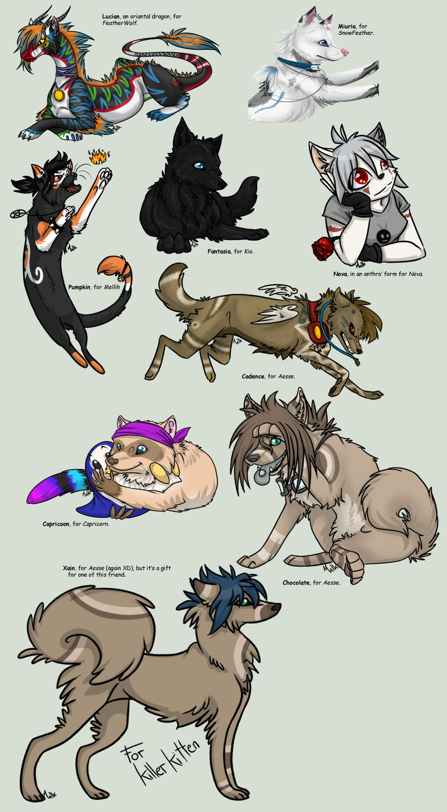 Chicken Smoothie's Requestes. by La-Malkavian