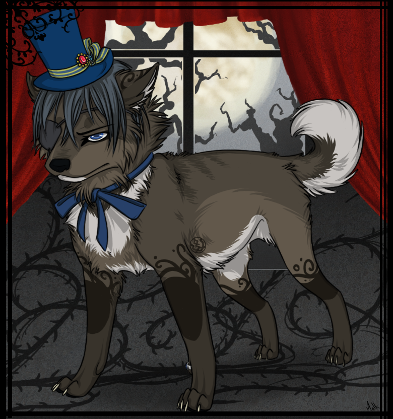 Le Chien de la Reine : by La-Malkavian