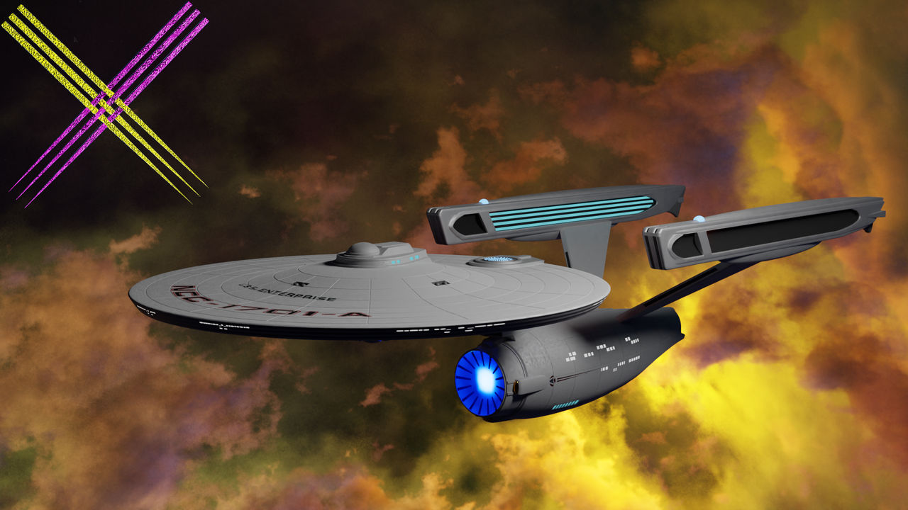 USS Enterprise NCC-1701-A V2 by ErinDrifter on DeviantArt