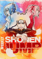 NARUTO Shonen jump cover