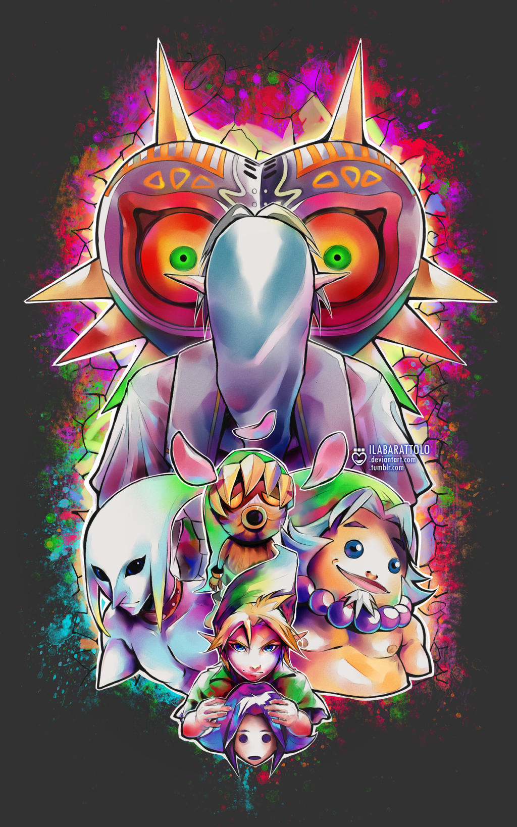 Majora's mask by ilaBarattolo on DeviantArt