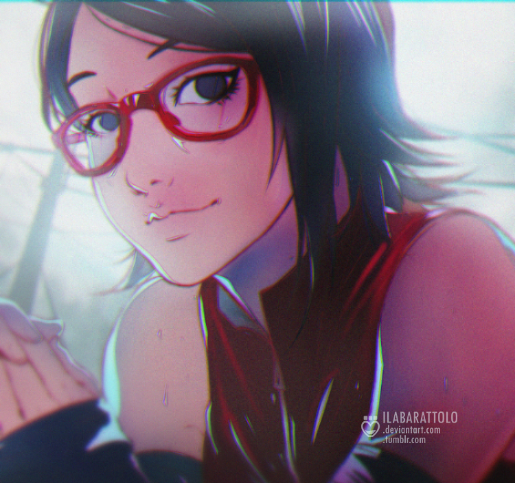 Sarada Uchiha ×Shannaro×