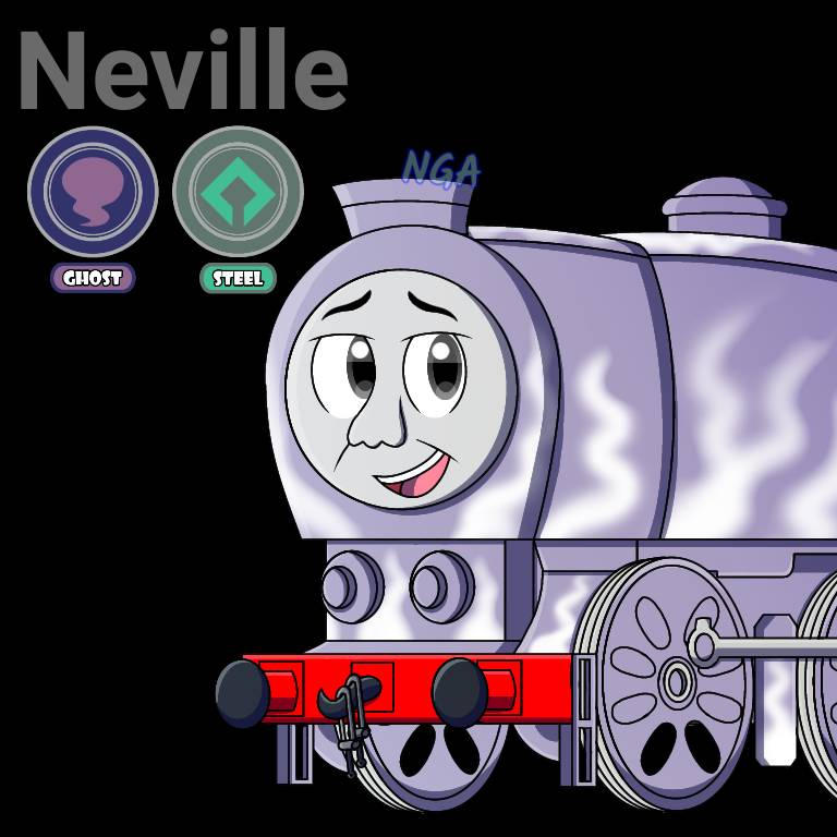Neville as Pokemon (Ghost/Steel Type) by NeviaGreatestArt on DeviantArt