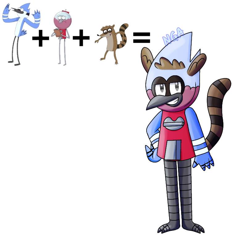 Human Mordecai And Rigby Deviantart