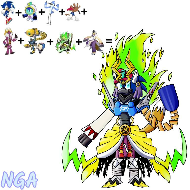 Fusing 2 Characters 8 Different Characters Fusion by NeviaGreatestArt on DeviantArt