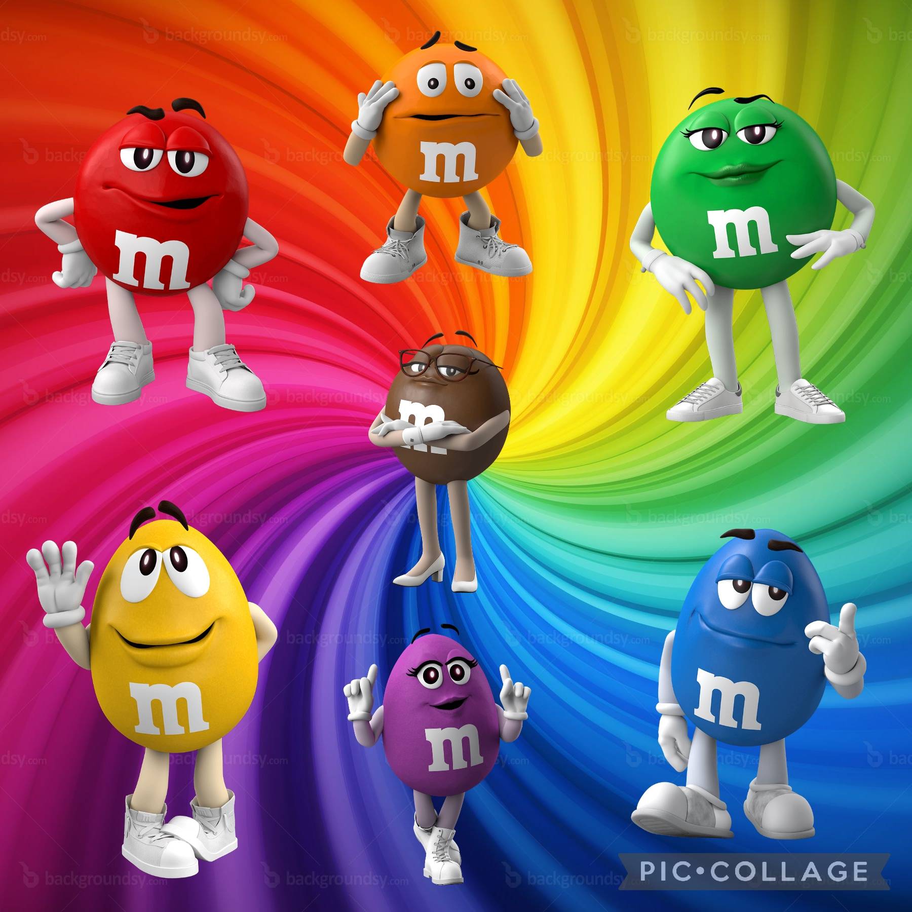 M and M chocolate blue by Lemongraphic on DeviantArt