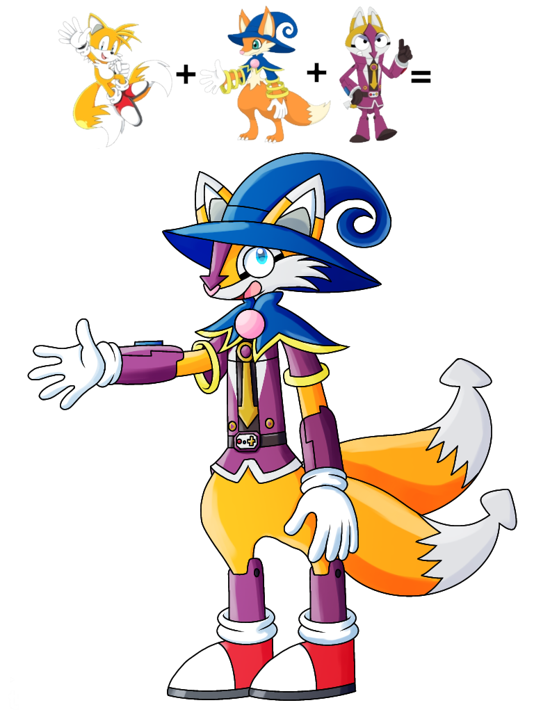 3 Fox's Characters Fusions by NeviaGreatestArt on DeviantArt