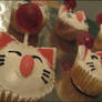 Kupocakes - moogle cupcakes