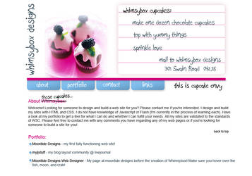 Cupcake Envy - Design Concept