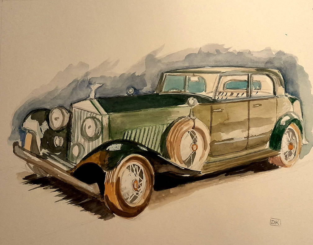 Old Car by dankingart on DeviantArt