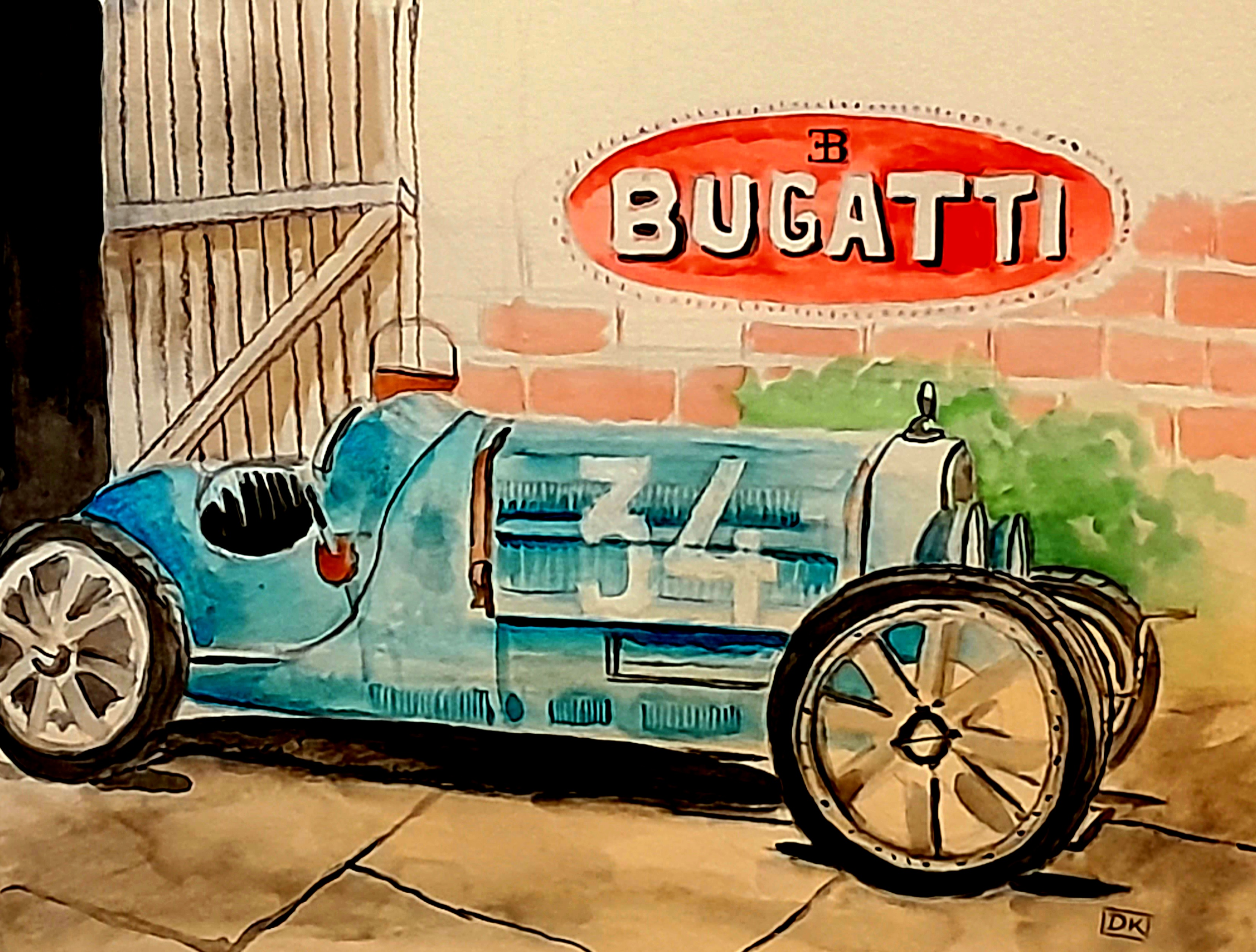 Bugatti Rart Vintage Bugatti by dankingart on DeviantArt