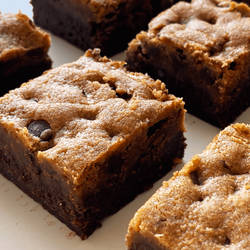 Cookie Brownies + Recipe + Vid