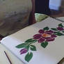 Finished Flower Painting