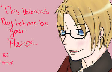 Alfred's Valentine's day card