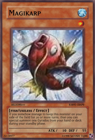 Magikarp yugioh card