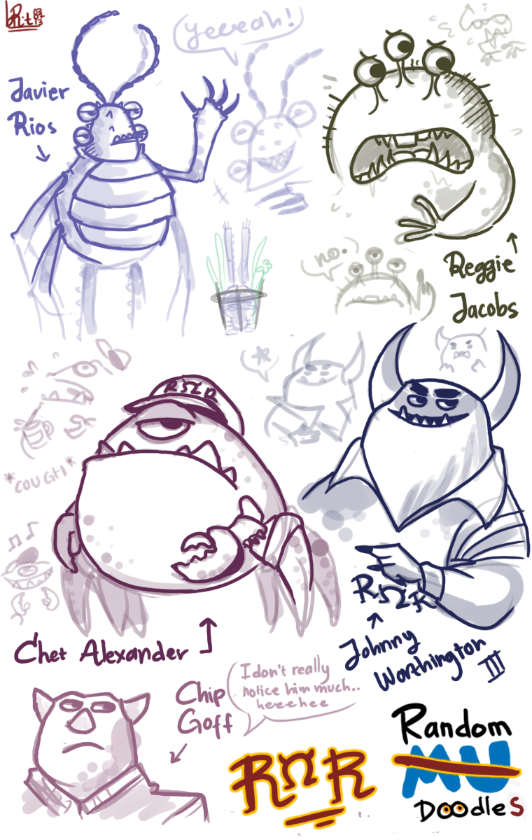 Doodles: Monsters University - ROR by Mossygator on DeviantArt