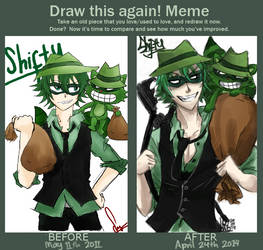 Meme: Before and After - Shifty
