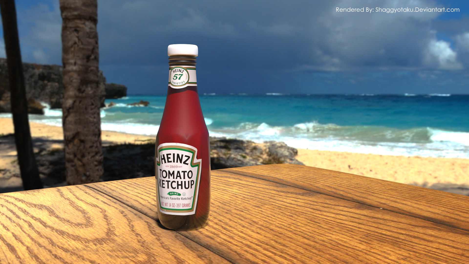 Heinz 3D Render